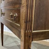 1950s Louis XVI style walnut secretary