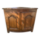 Oak corner unit