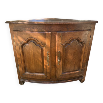 Oak corner unit
