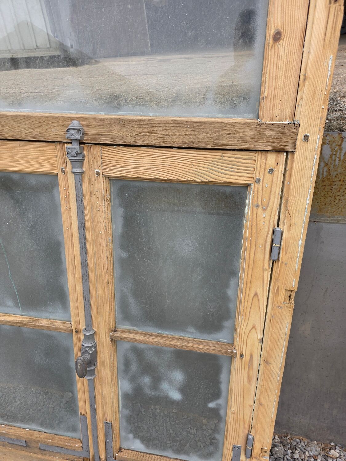 Old window with frame