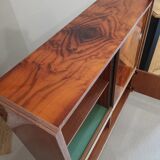 Vintage walnut buffet bar