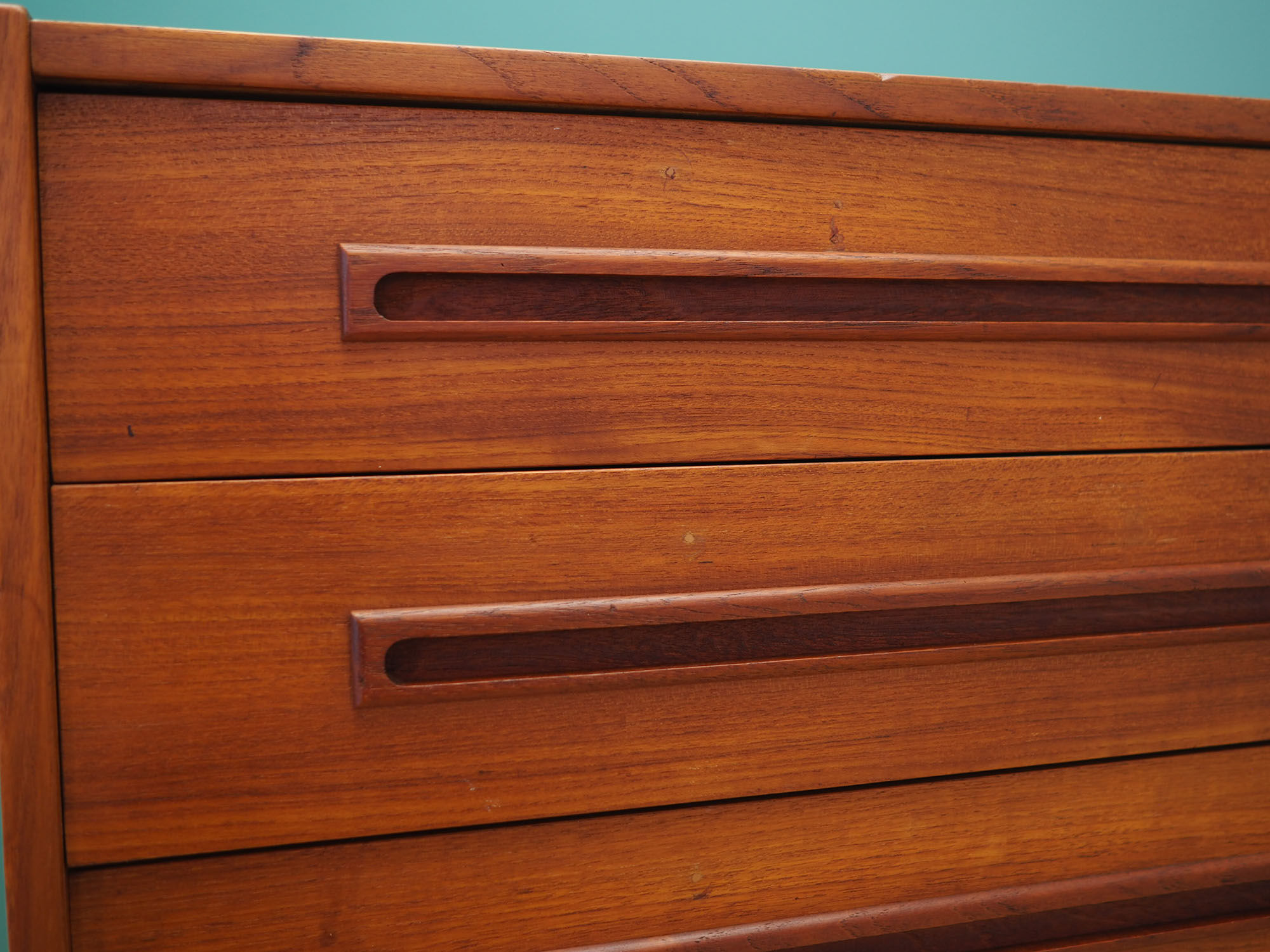 Teak cabinet, Danish design, 1970s, production: Denmark