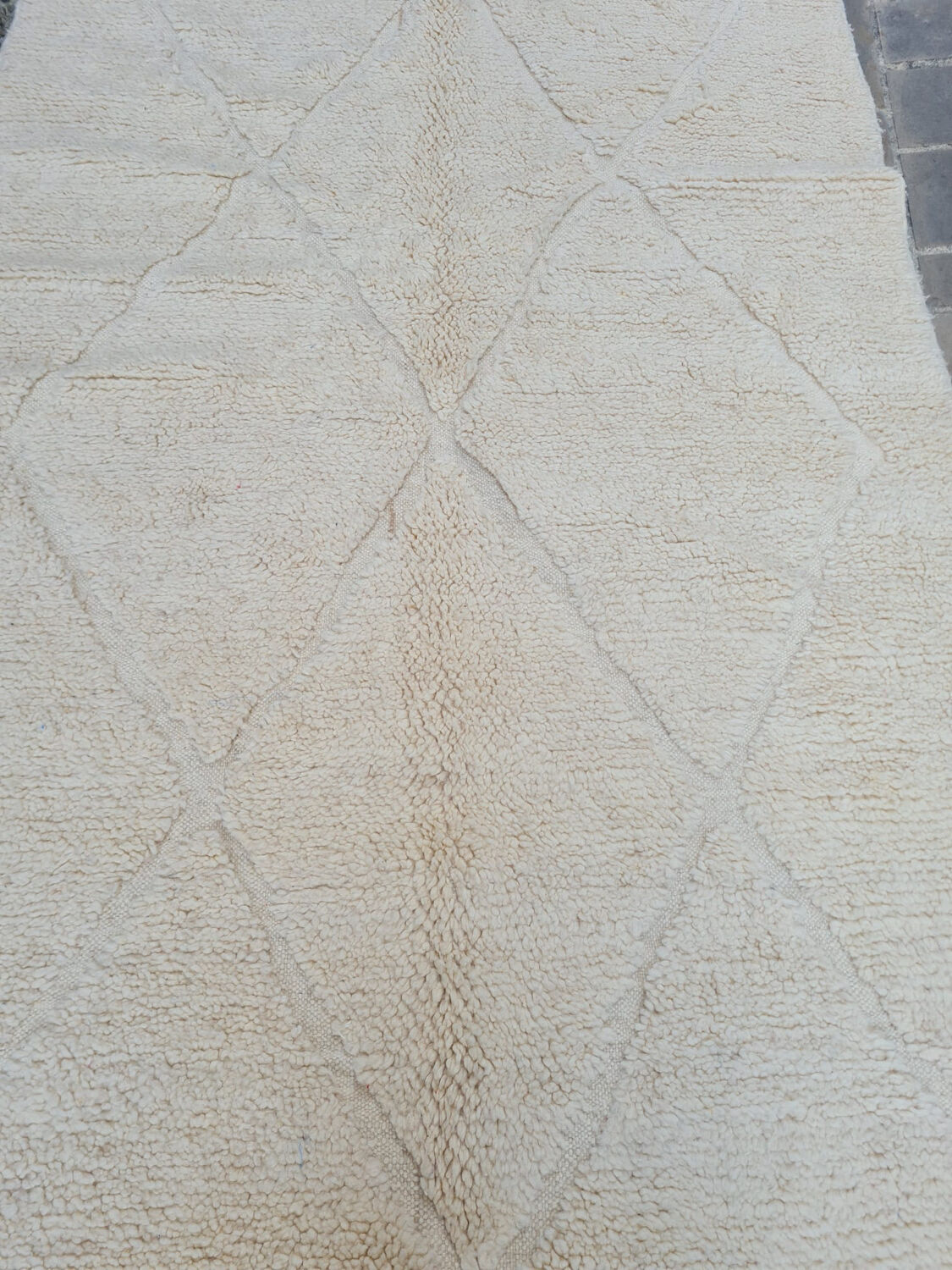 Berber wool carpet 260x200cm