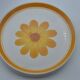 Old service 5 plates sarreguemines model roseline collection art table