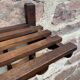 Coat hooks wall-mounted coat rack in rustic wood french coat rack 70s