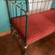 Vintage wrought iron bench