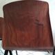 Set of 5 stackable 60s Pagholz chairs