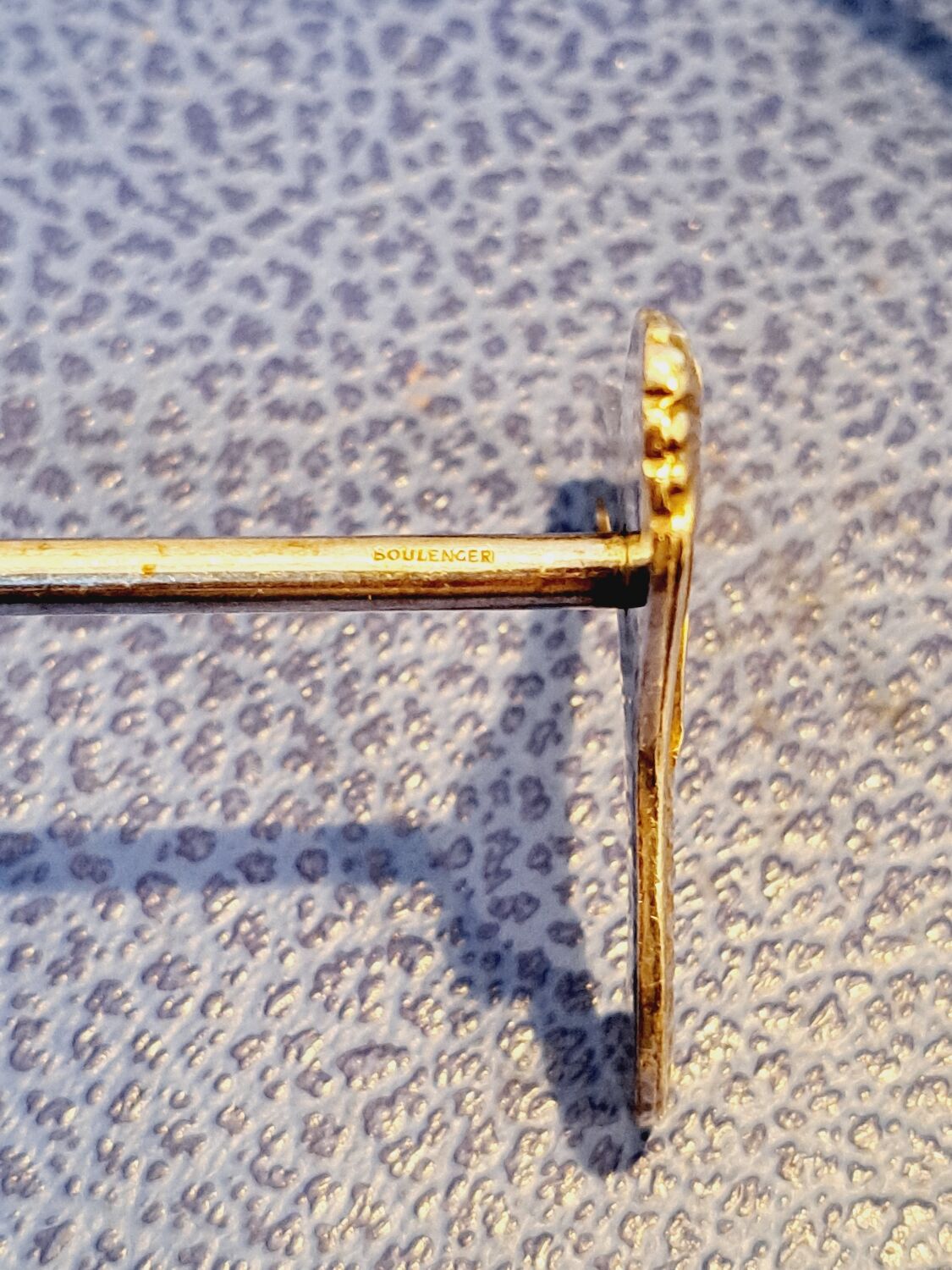 Boulnger 12-piece silver-plated knife holder set