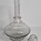 Baccarat crystal gondola decanter, flat ribs, Art Deco 1907