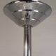 Art Deco pendant light with white glass shade, 1930s