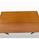 Table de salle à manger vintage scandinave teck 1960