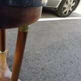 Gueridon side table empire style marble top