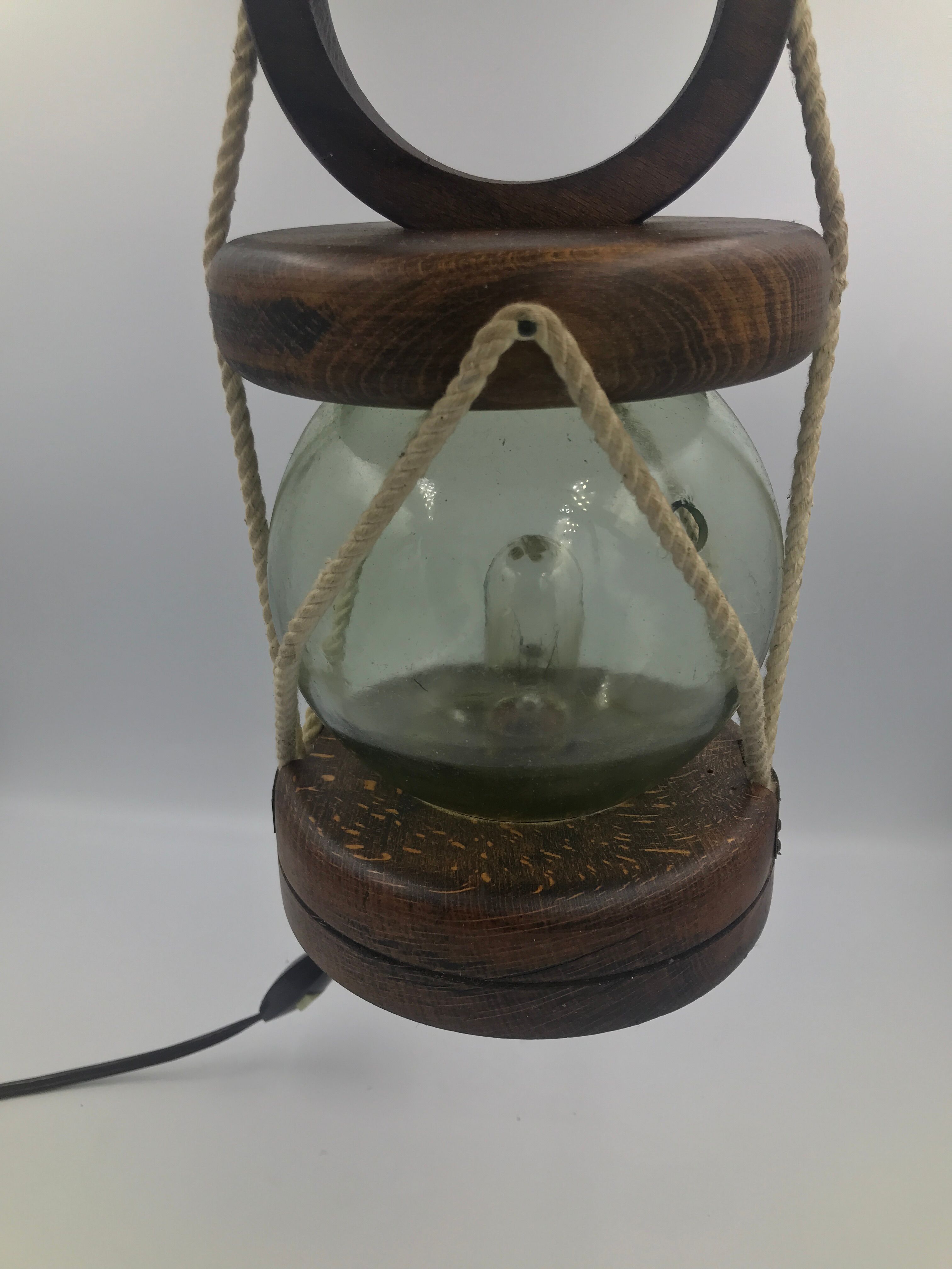 Vintage navy style lamp