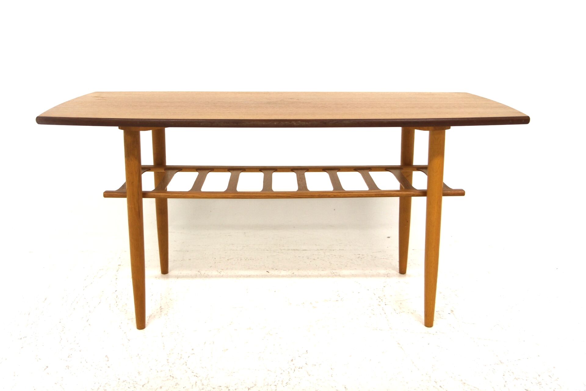 Scandinavian teak coffee table, Sweden, 1950.