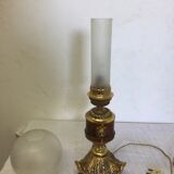 Lampe en bronze vintage