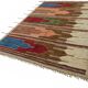 Handwoven Tribal One of a Kind 258 cm x 305 cm Multicolor Wool Carpet