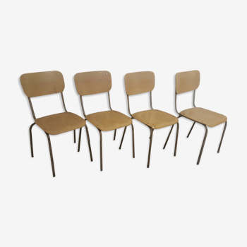 Chaises ecole