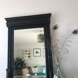Mirror black trumeau - 107x81cm
