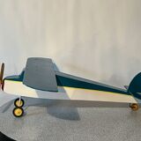 Avion en bois, jouet vintage, années 70