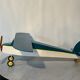 Wooden airplane, vintage toy, 70s