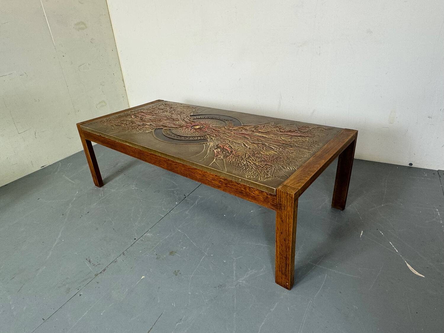 Vintage Mid Century Brutalist Regency coffee table, 1960s