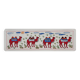 Hand-knotted rug, vintage Turkish rug 51x150 cm