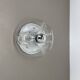 27cm "Wave" ceiling Wall Light by Koch and Lowy, Peill & Putzler, Germany