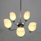 Mid-century chandelier, Elektroinstala Děčín, 1950