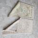 Set of 2 vintage handmade Turkish rugs 50x99 cm