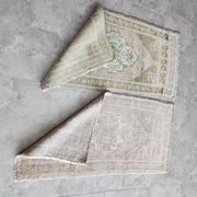 Lot de 2 tapis turcs vintage faits main