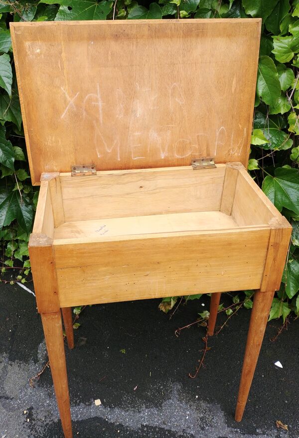 Pupitre années 60 avec pieds compas