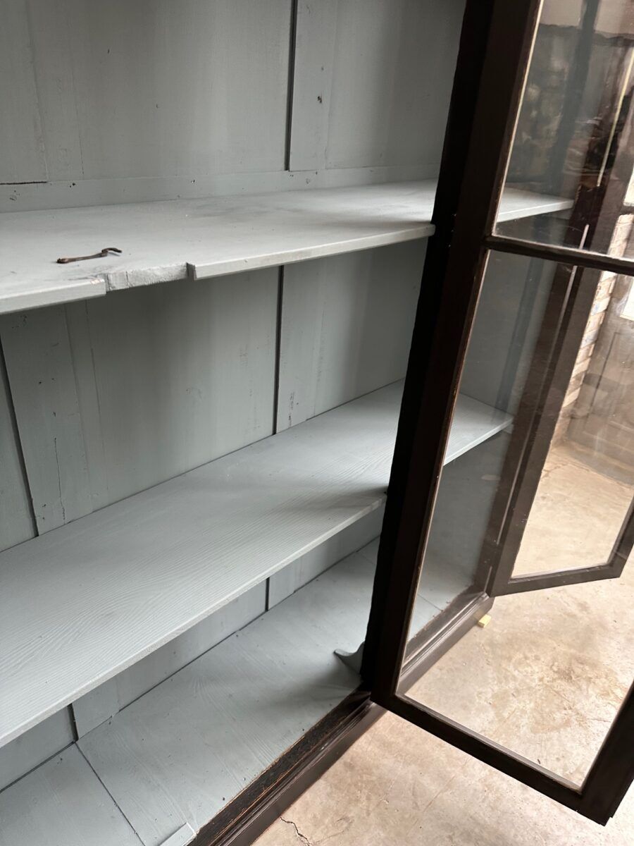 Vitrine de musée fin XIXème