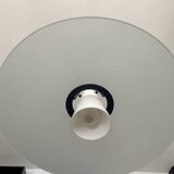 Postmodern Helestra Leuchten pendant light in opaline and frosted glass