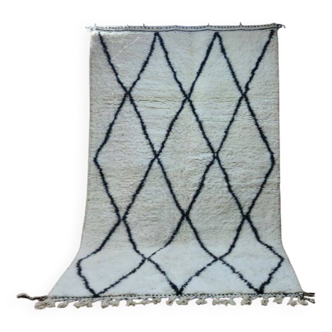 Tapis beni ouarin fait main traditionnelle taille 150 x 250 cm