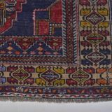 Red & Blue Oushak Rug sku A52