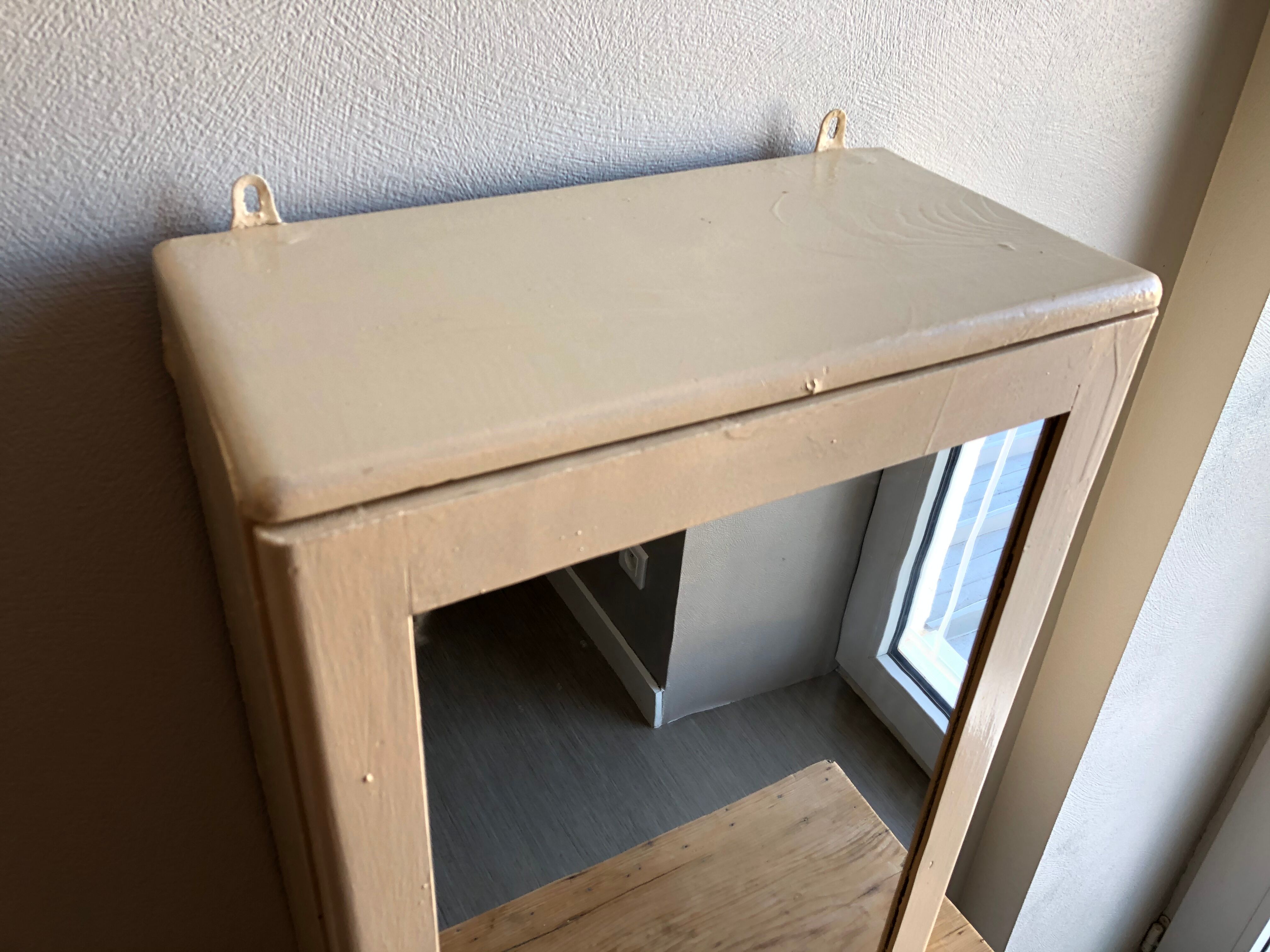 Manufrance pharmacy toilet cabinet mirror