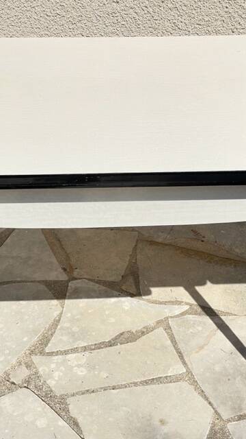 Table bureau formica vintage