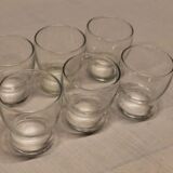 Lot of 6 Duralex glasses