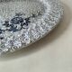 Antique oval plate Johnson Brothers "Lotus" blue, England