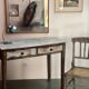 Table et son plateau de marbre