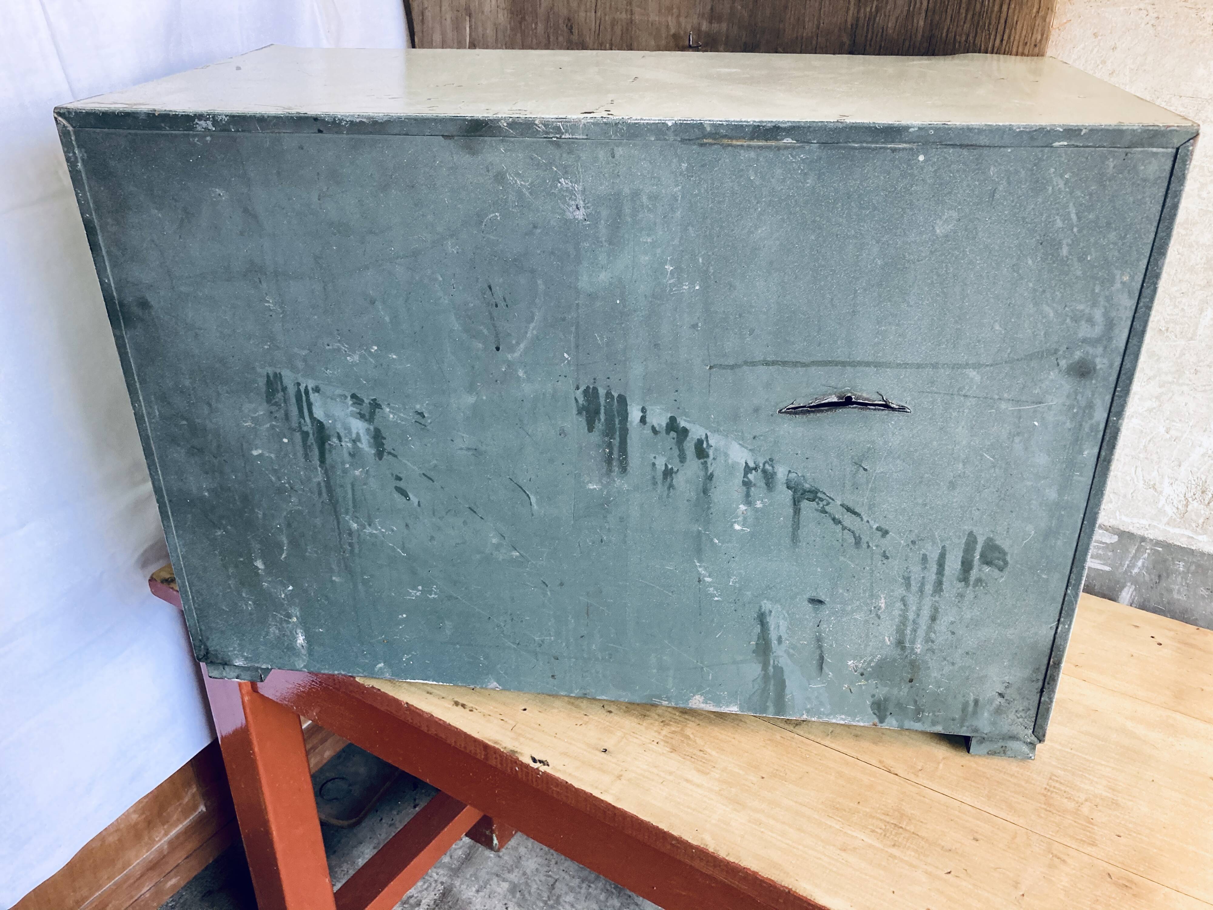 Furniture with mint curtains