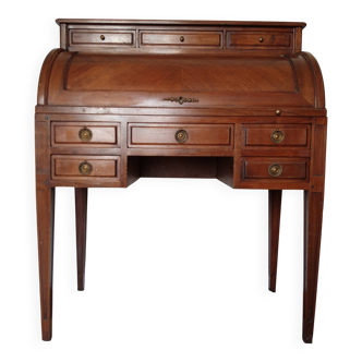 Antique wooden drop-leaf secretary – Louis XVI style