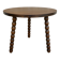 Tripod gueridon with turned wooden legs