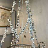 Louis XVI basket chandelier