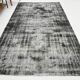Black & gray turkish rug 302x178cm