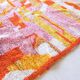 Boujad. tapis marocain rose et orange, 192 x 280 cm