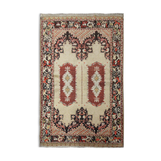 Handwoven antique turkish area rug- 115x180cm