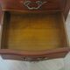 Small weekly organizer - small chest of drawers - 5 drawers - Louis XV style - cherry color