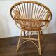 Paire de fauteuils corbeille