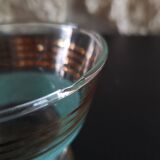 9 old granita champagne cups from the 50s